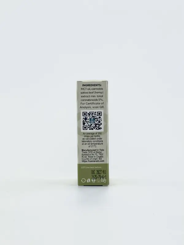 CBD Natural extracts PREMIUM Oil 5% - Зображення 8